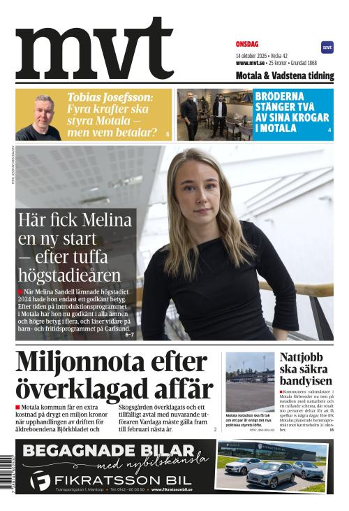 Motala Vadstena Tidning 14.10.2026