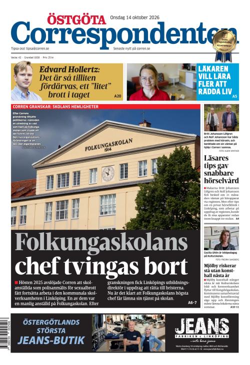 Östgöta Correspondenten 14.10.2026