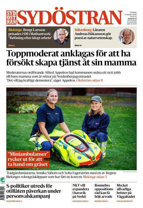 Sydöstran 14.10.2026