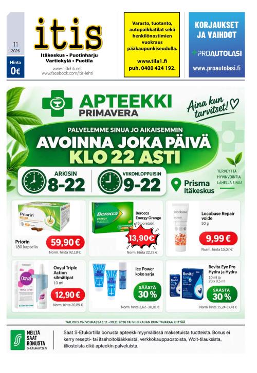 Itis-lehti 15.10.2026