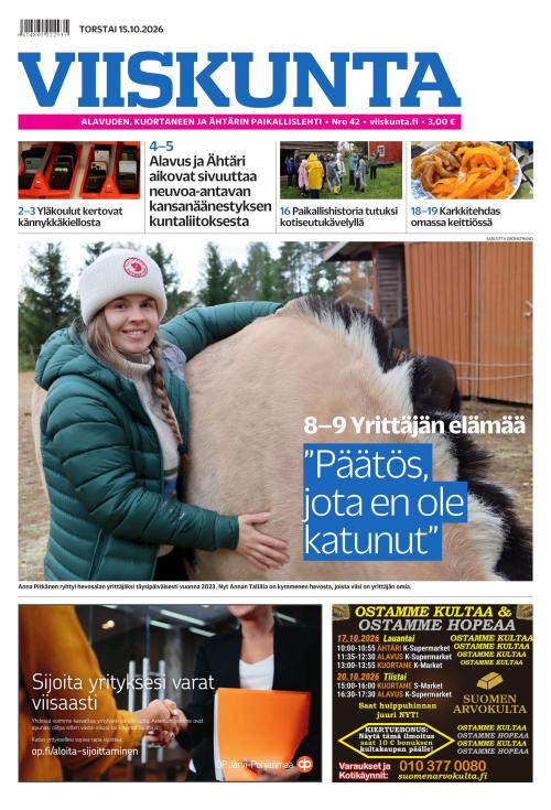 Viiskunta 15.10.2026
