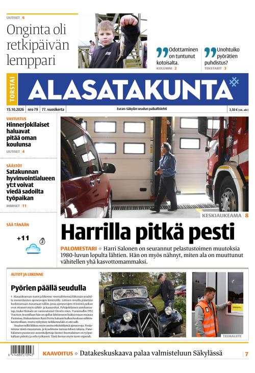 Alasatakunta 15.10.2026