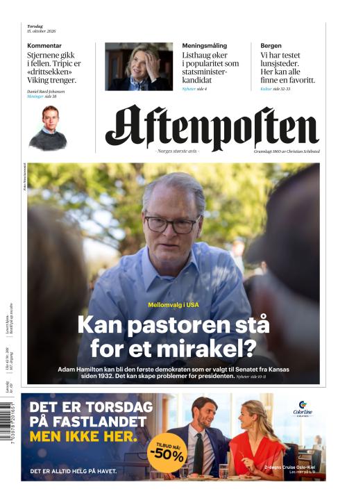 Aftenposten 15.10.2026