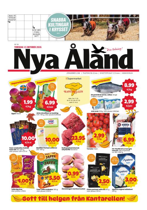 Nya Åland 15.10.2026