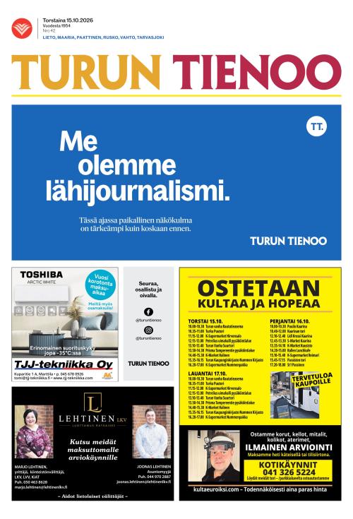 Turun Tienoo 15.10.2026