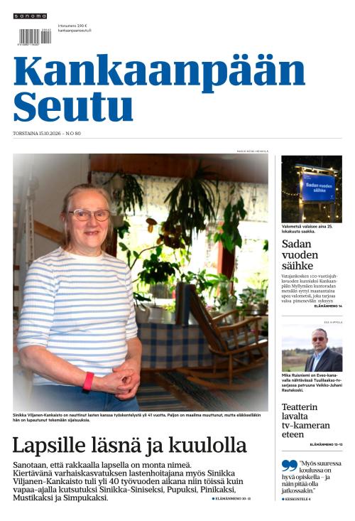 Kankaanpään Seutu 15.10.2026