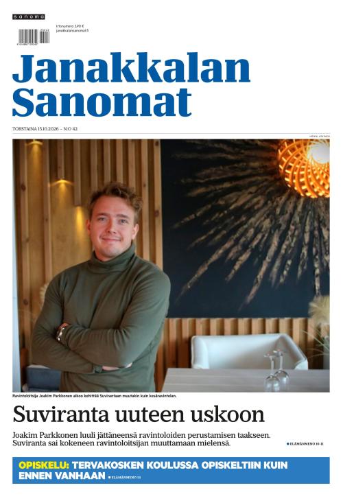 Janakkalan Sanomat 15.10.2026