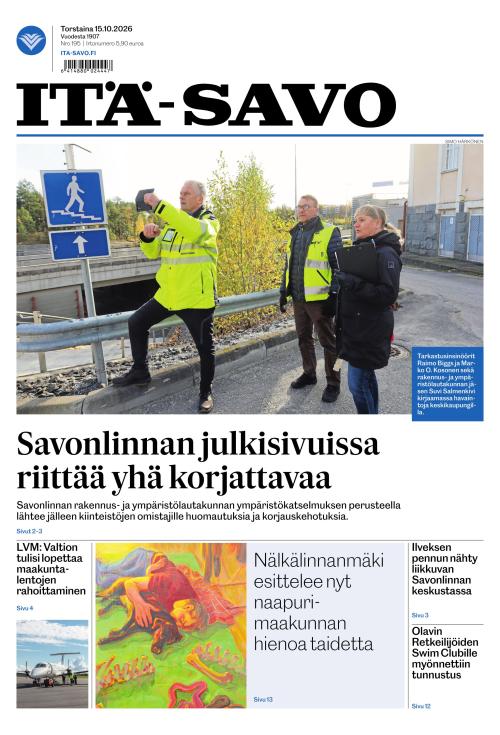 Itä-Savo 15.10.2026