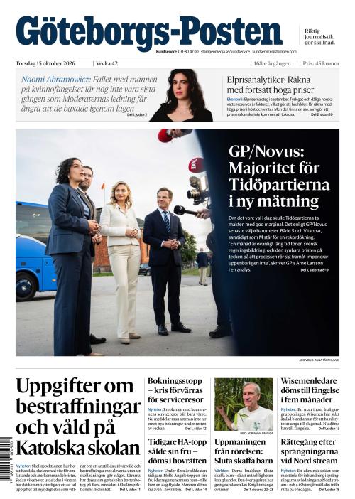 Göteborgs-Posten 15.10.2026