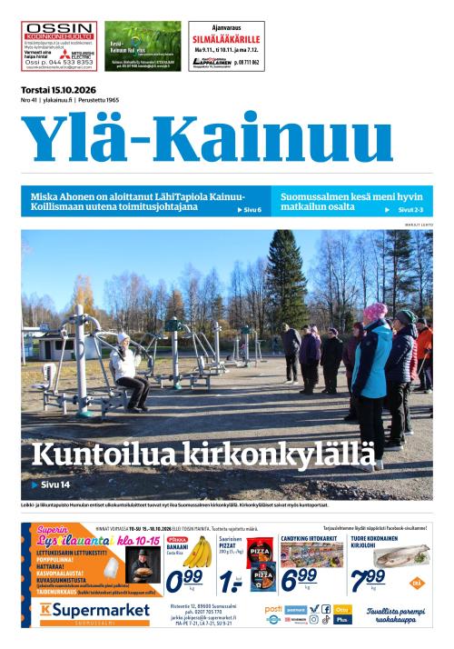 Ylä-Kainuu 15.10.2026