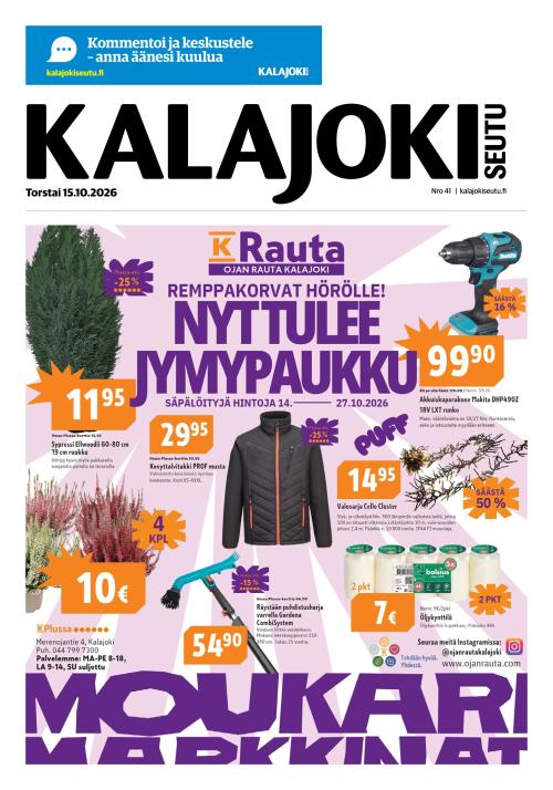 Kalajokiseutu 15.10.2026