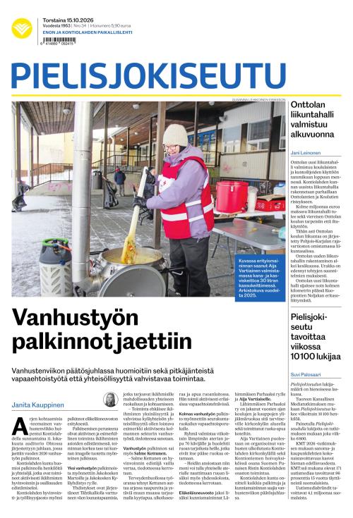 Pielisjokiseutu 15.10.2026