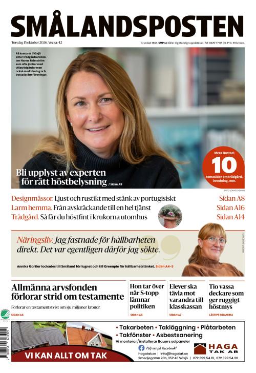 Smålandsposten 15.10.2026