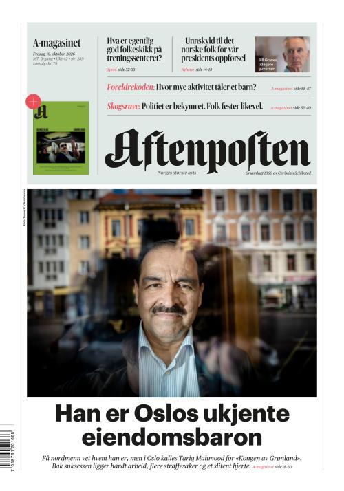 Aftenposten 16.10.2026