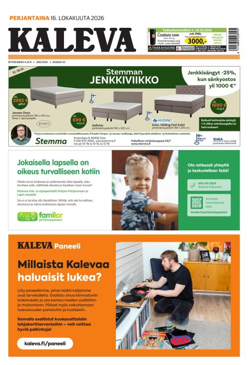 Kaleva 16.10.2026