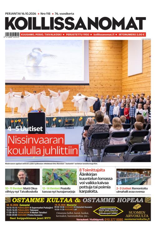 Koillissanomat 16.10.2026