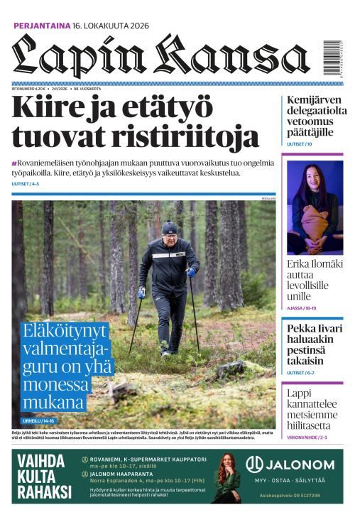 Lapin Kansa 16.10.2026