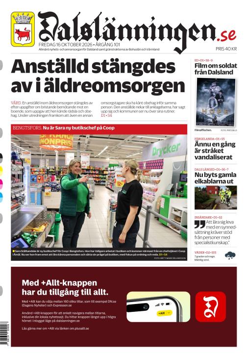 Dalslänningen 16.10.2026