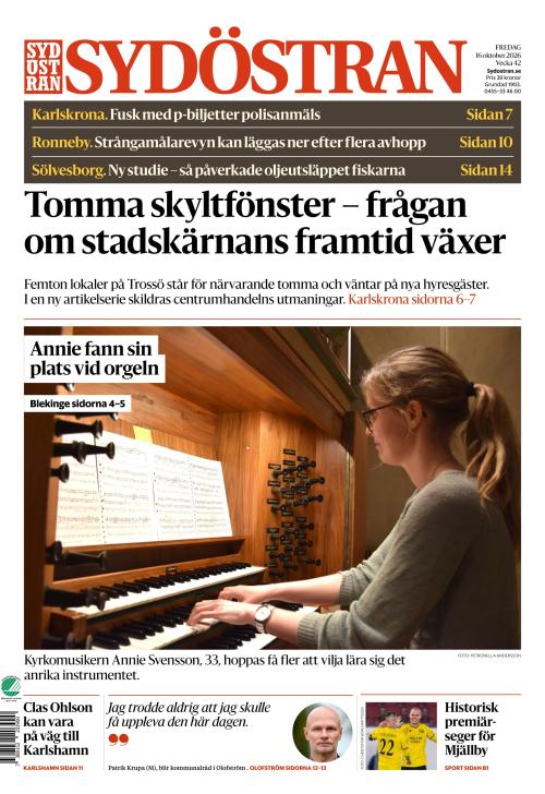 Sydöstran 16.10.2026