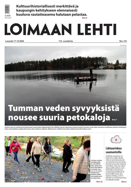 Loimaan Lehti 17.10.2026