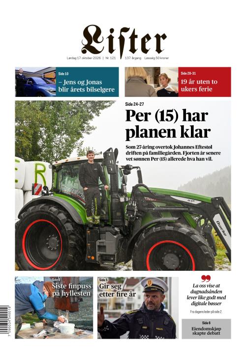 Lister 17.10.2026