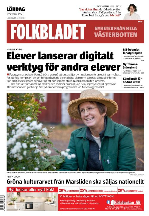 Folkbladet (Västerbotten) 17.10.2026