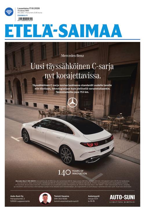 Etelä-Saimaa 17.10.2026