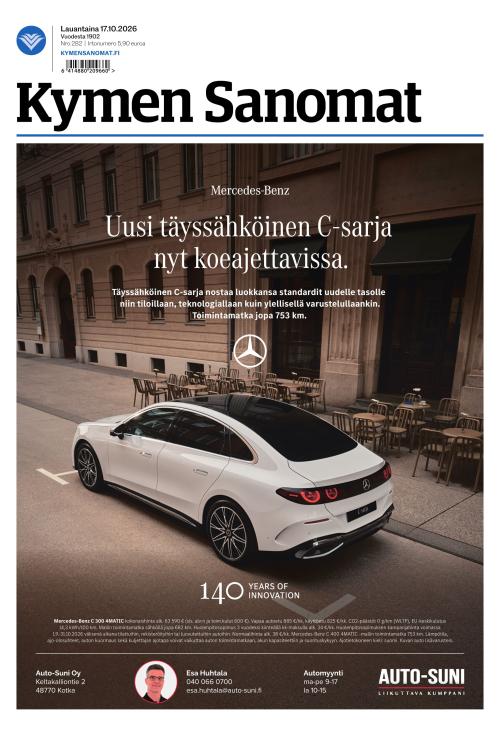Kymen Sanomat 17.10.2026