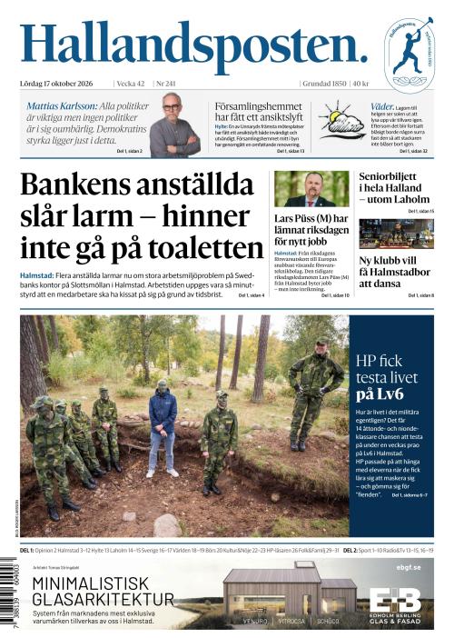 Hallandsposten 17.10.2026
