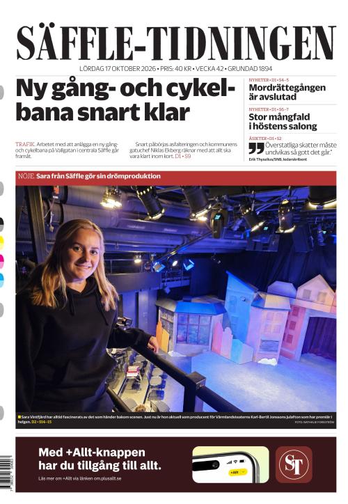 Säffle-Tidningen 17.10.2026