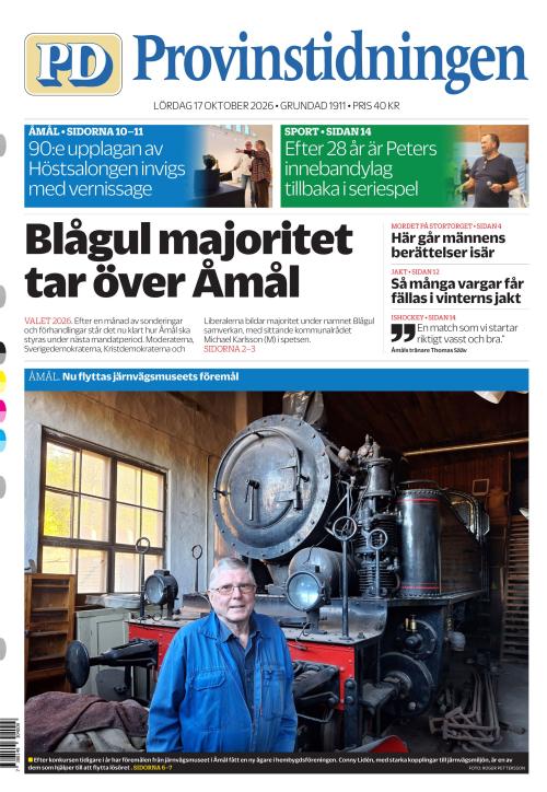 Provinstidningen Dalsland 17.10.2026