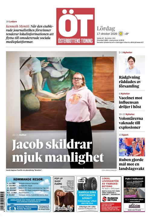 Österbottens Tidning 17.10.2026