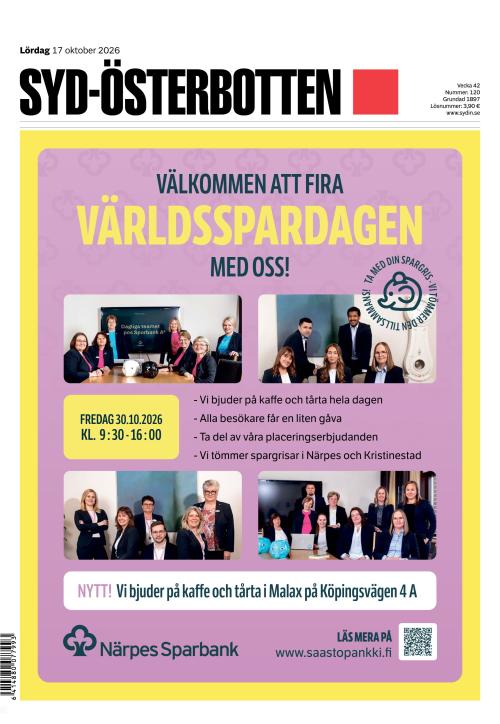 Syd-Österbotten 17.10.2026