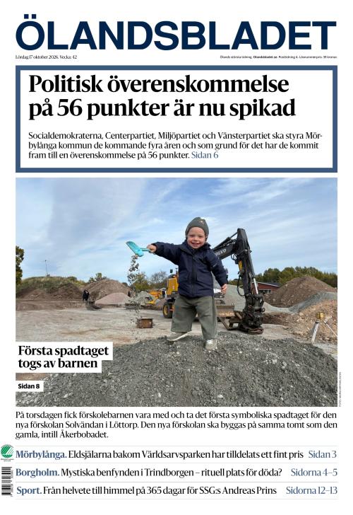 Ölandsbladet 17.10.2026