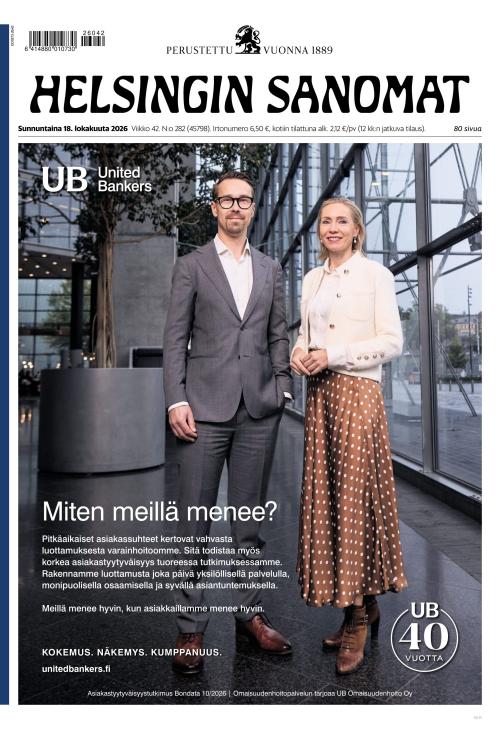 Helsingin Sanomat 18.10.2026