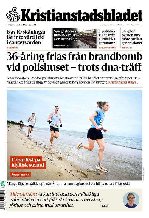Kristianstadsbladet 18.10.2026