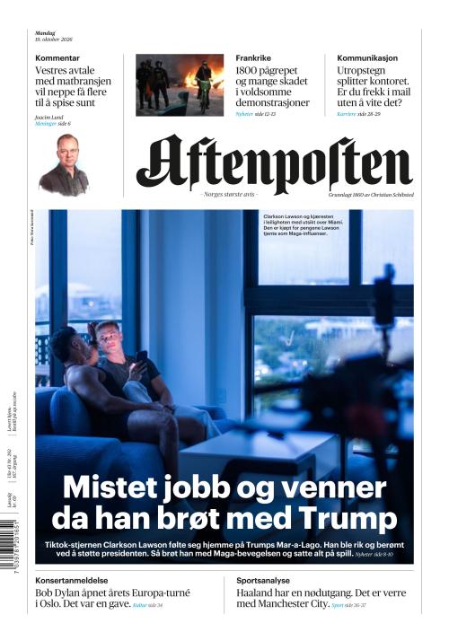 Aftenposten 19.10.2026