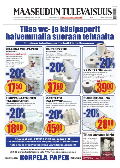 Maaseudun Tulevaisuus 19.10.2026