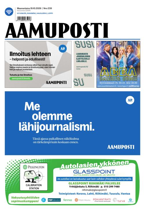 Aamuposti 19.10.2026