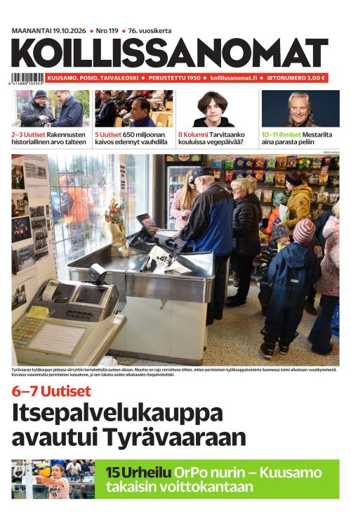 Koillissanomat 19.10.2026