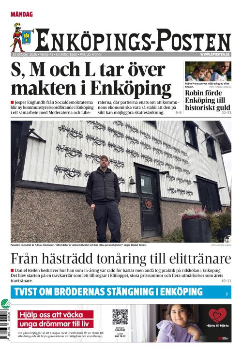 Enköpings-Posten 19.10.2026
