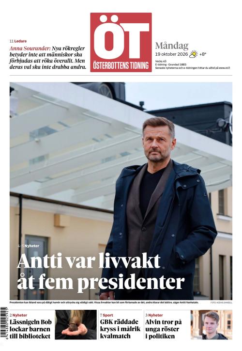 Österbottens Tidning 19.10.2026