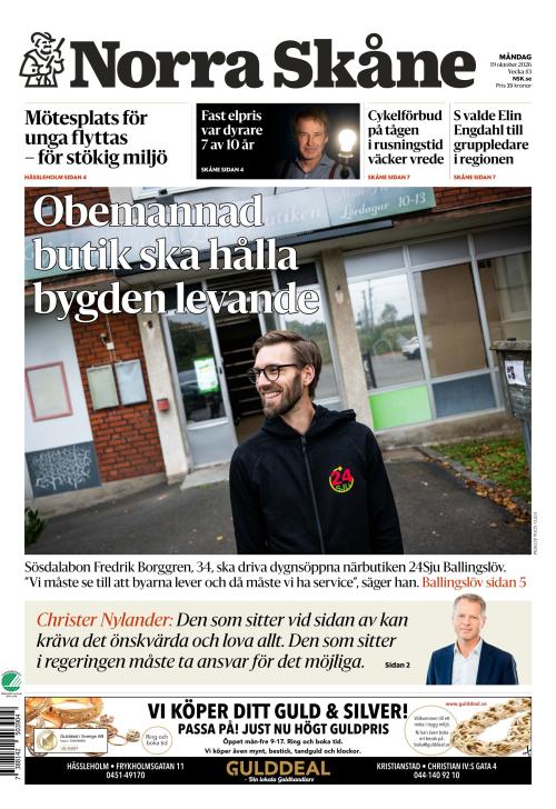 Norra Skåne 19.10.2026
