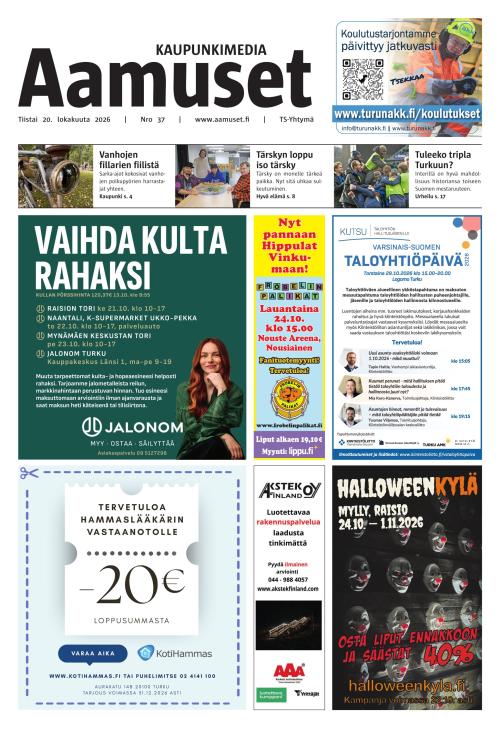 Aamuset 20.10.2026