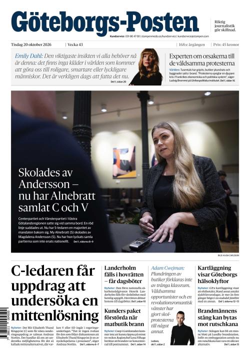 Göteborgs-Posten 20.10.2026