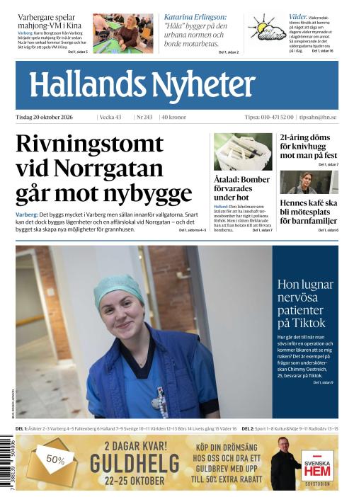 Hallands Nyheter 20.10.2026