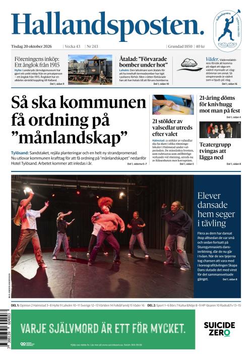 Hallandsposten 20.10.2026