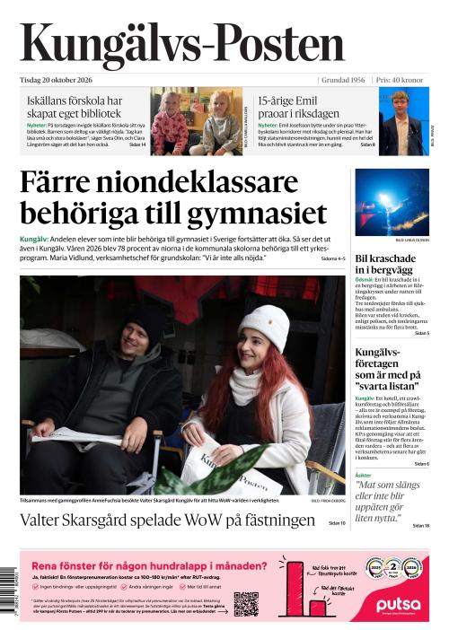 Kungälvs-Posten 20.10.2026