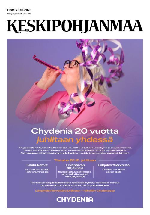 Keskipohjanmaa 20.10.2026