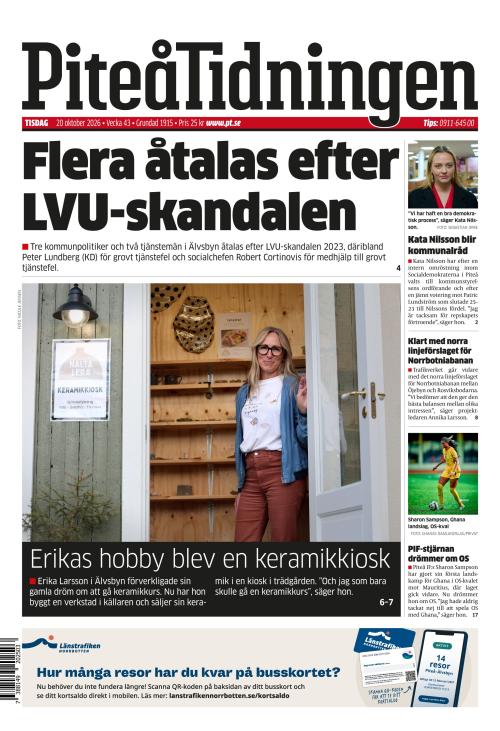 Piteå-Tidningen 20.10.2026